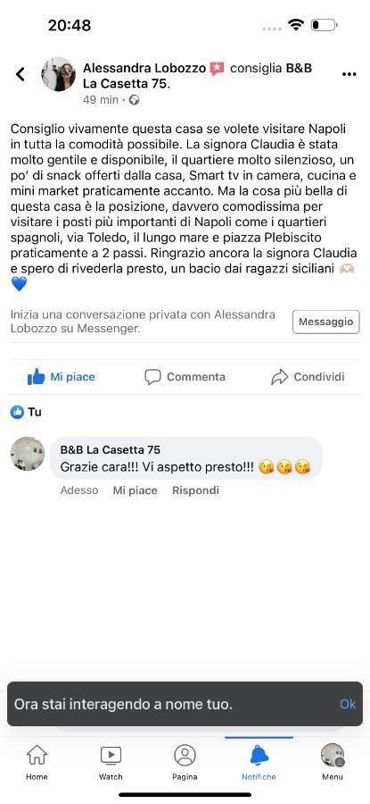 La Casetta 75 Napels Buitenkant foto